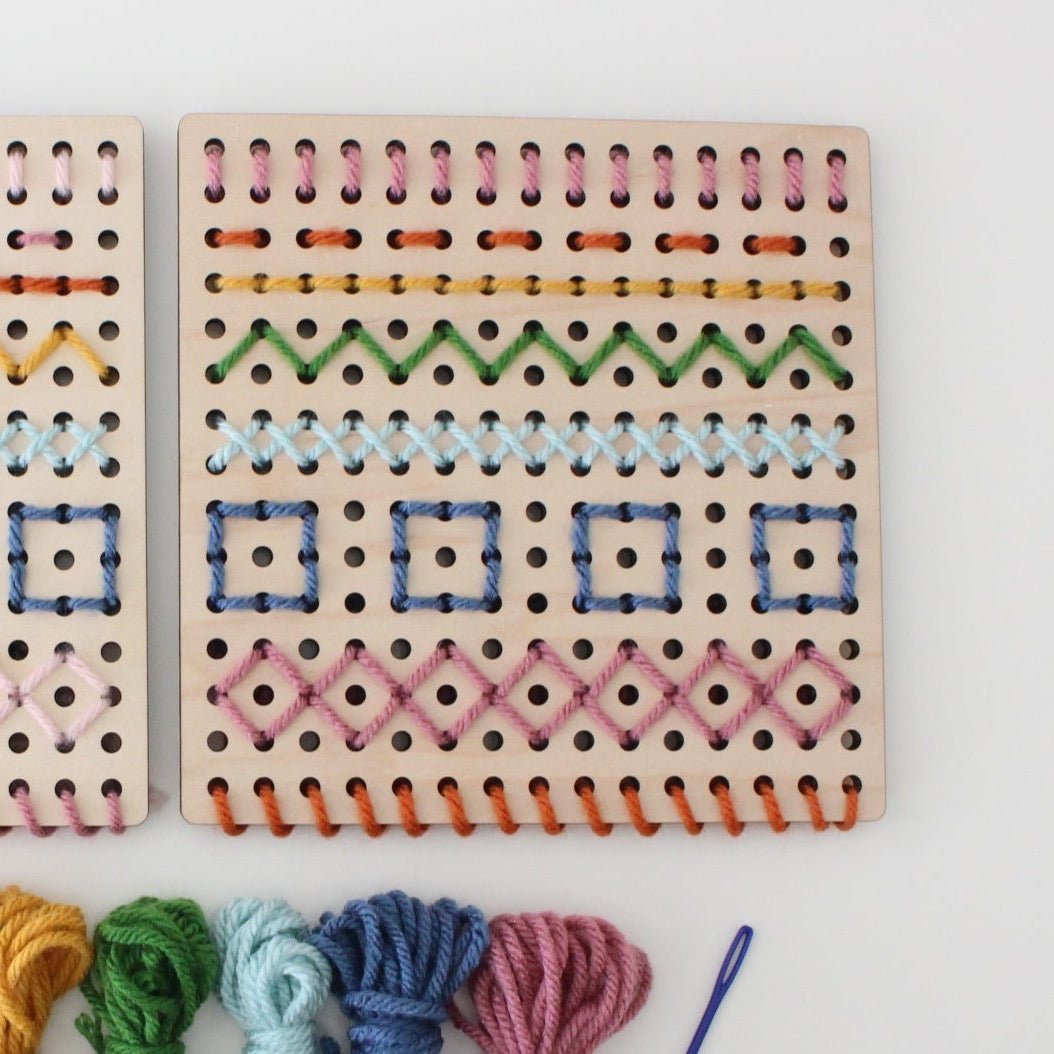 Sewing Board Wood Yarn Kit - Lucky Jonquil -