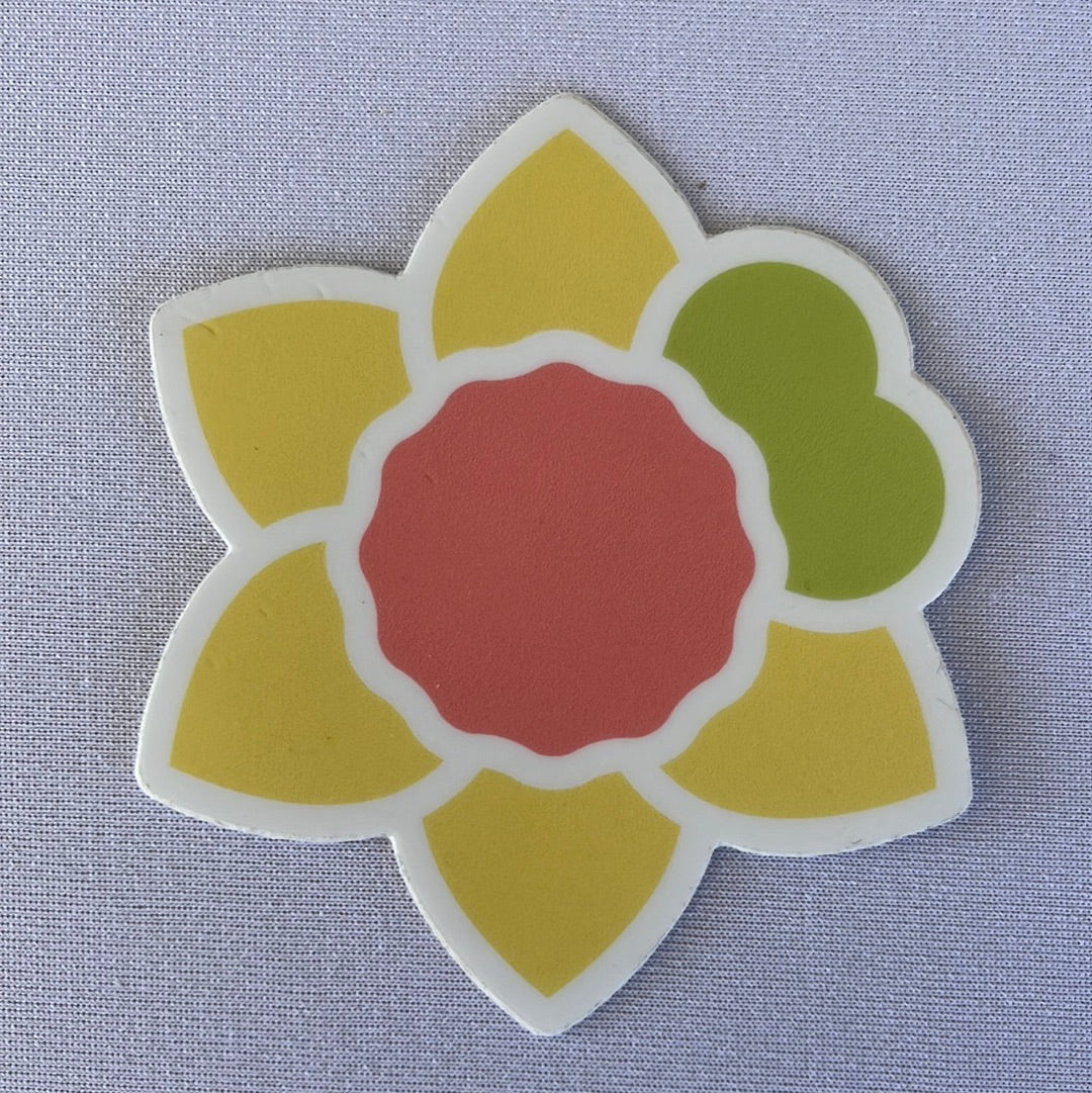 Lucky Jonquil Logo Sticker