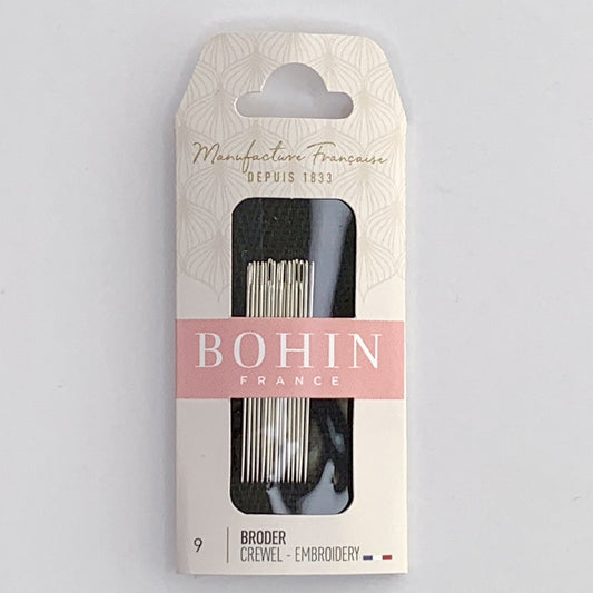 Bohin Crewel Needles - Sharp Tip and Small Eye