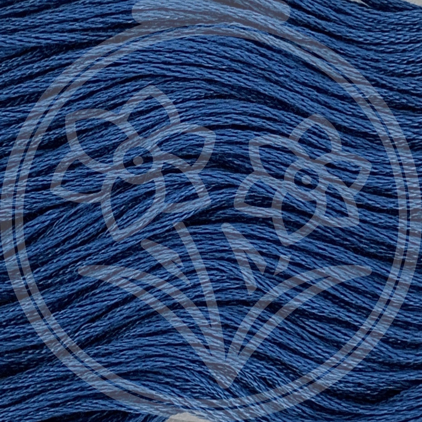 Closeup of multiple skeins, with a logo watermark
