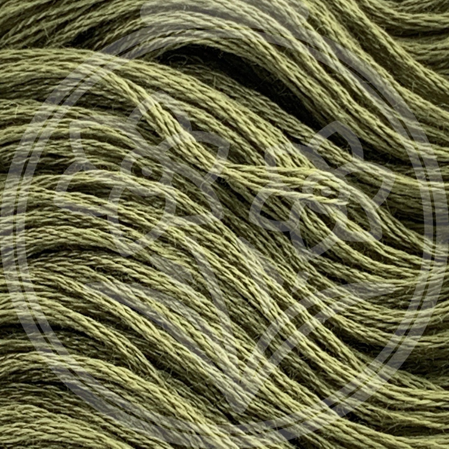 Closeup of multiple skeins, with a logo watermark