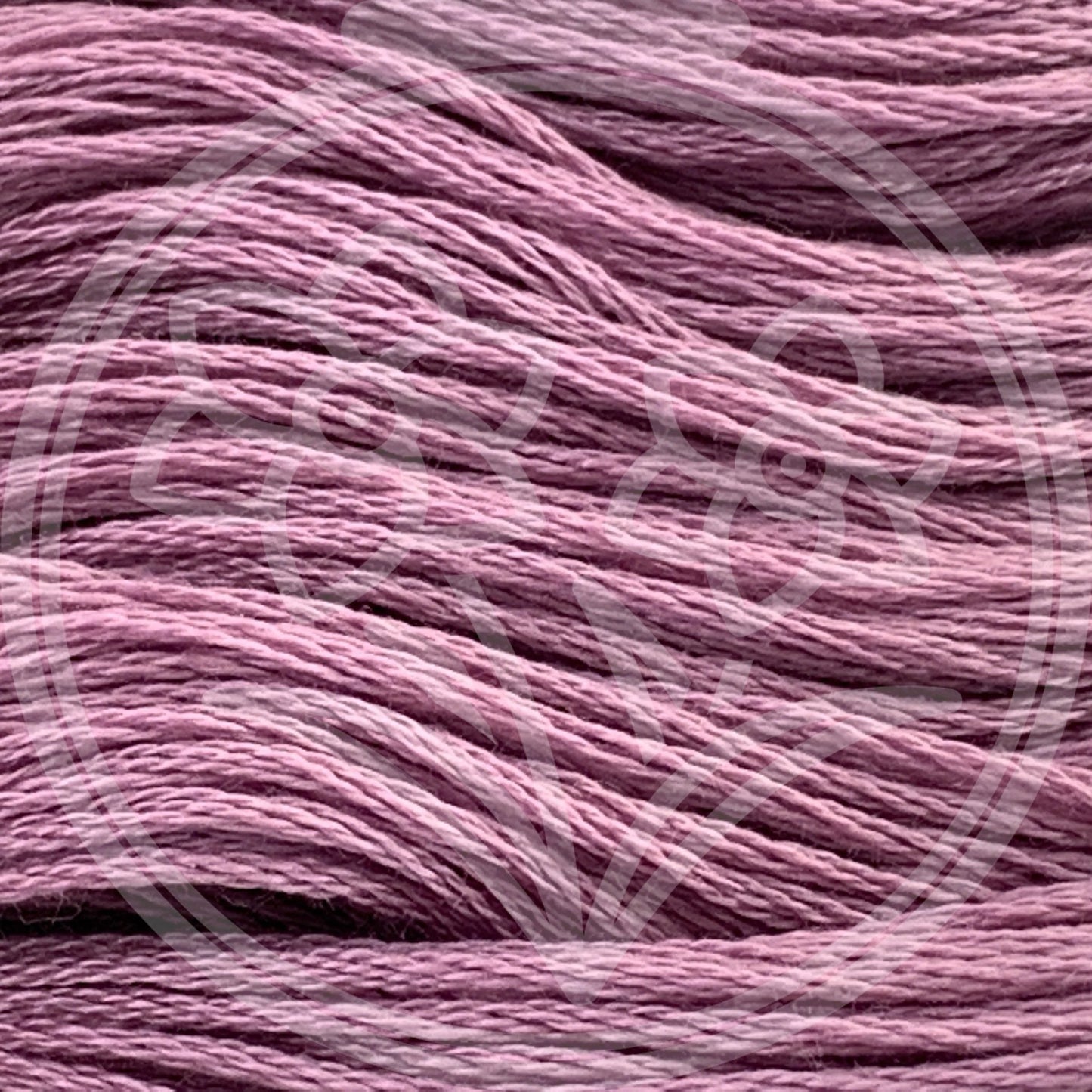 Closeup of multiple skeins, with a logo watermark