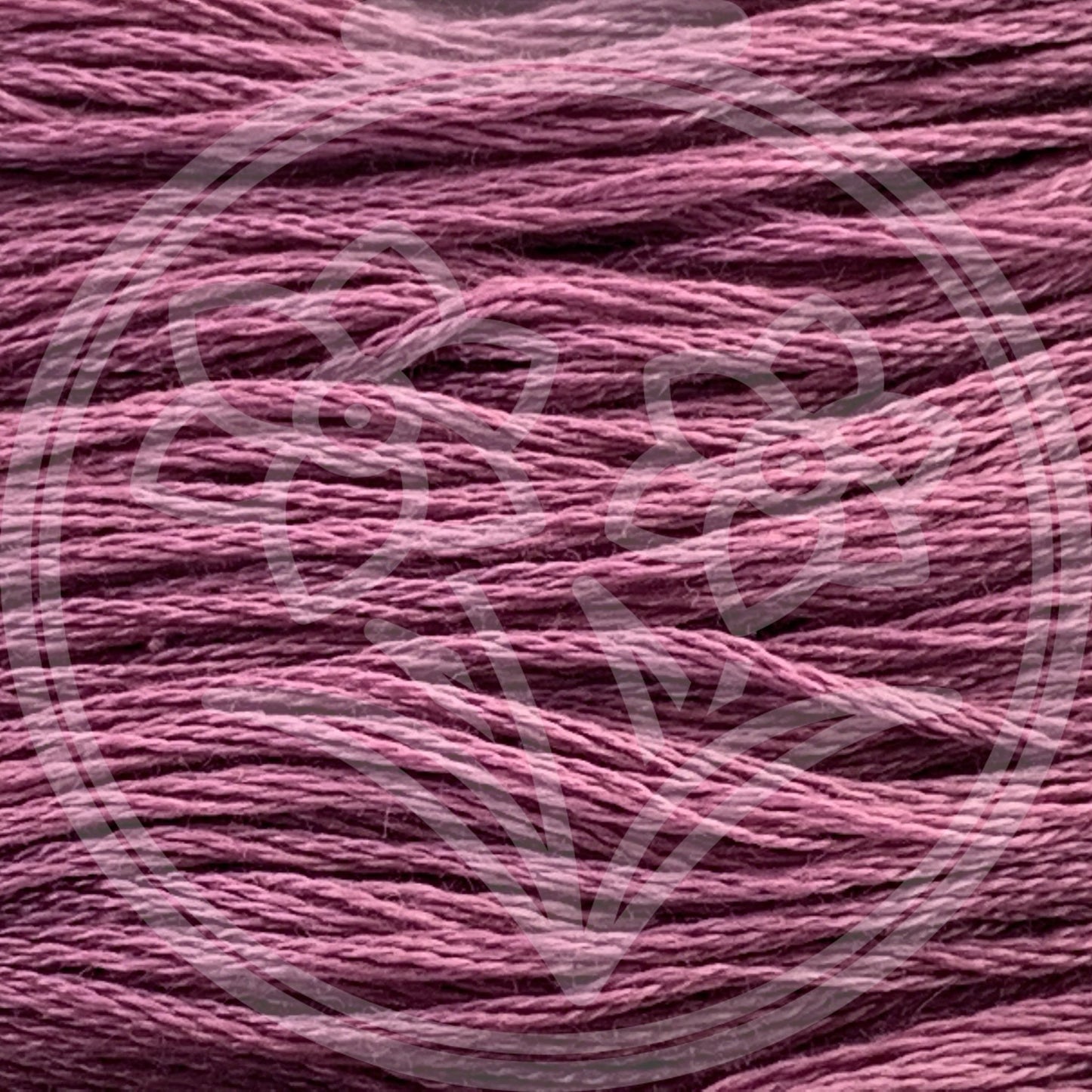 Closeup of multiple skeins, with a logo watermark