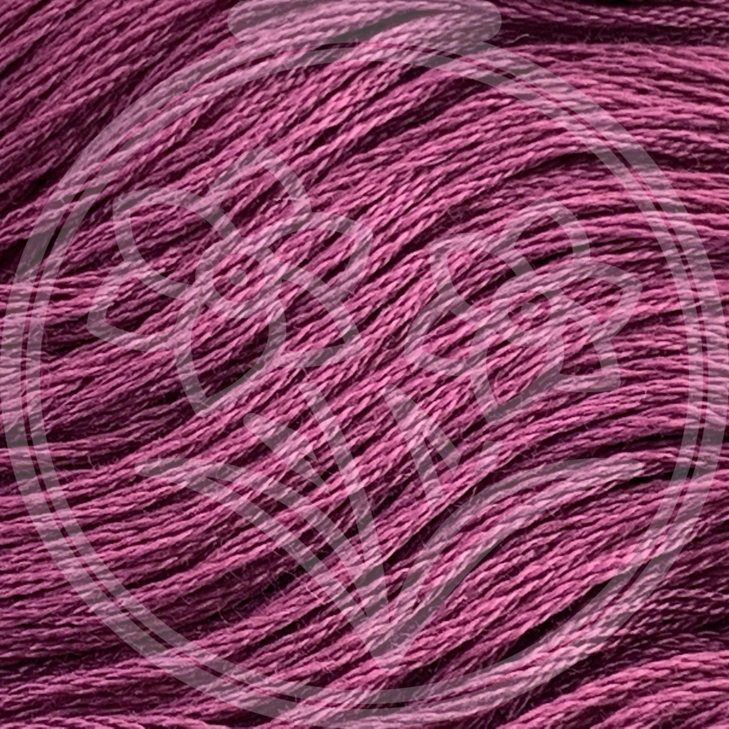 Closeup of multiple skeins, with a logo watermark