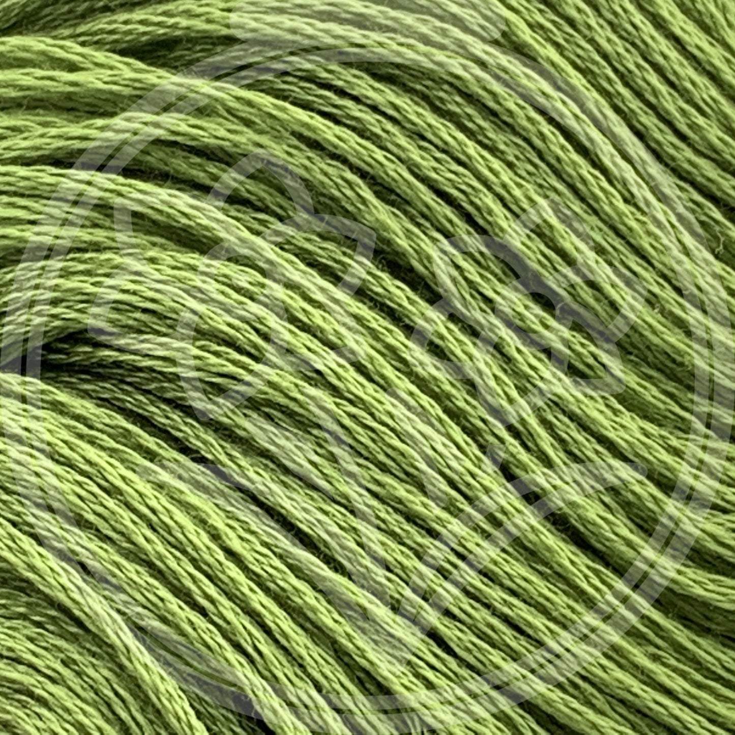 Closeup of multiple skeins, with a logo watermark