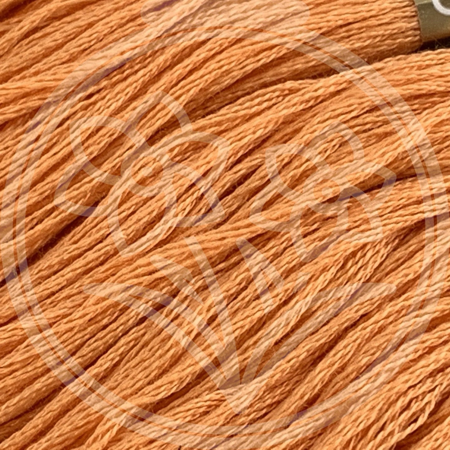 Closeup of multiple skeins, with a logo watermark