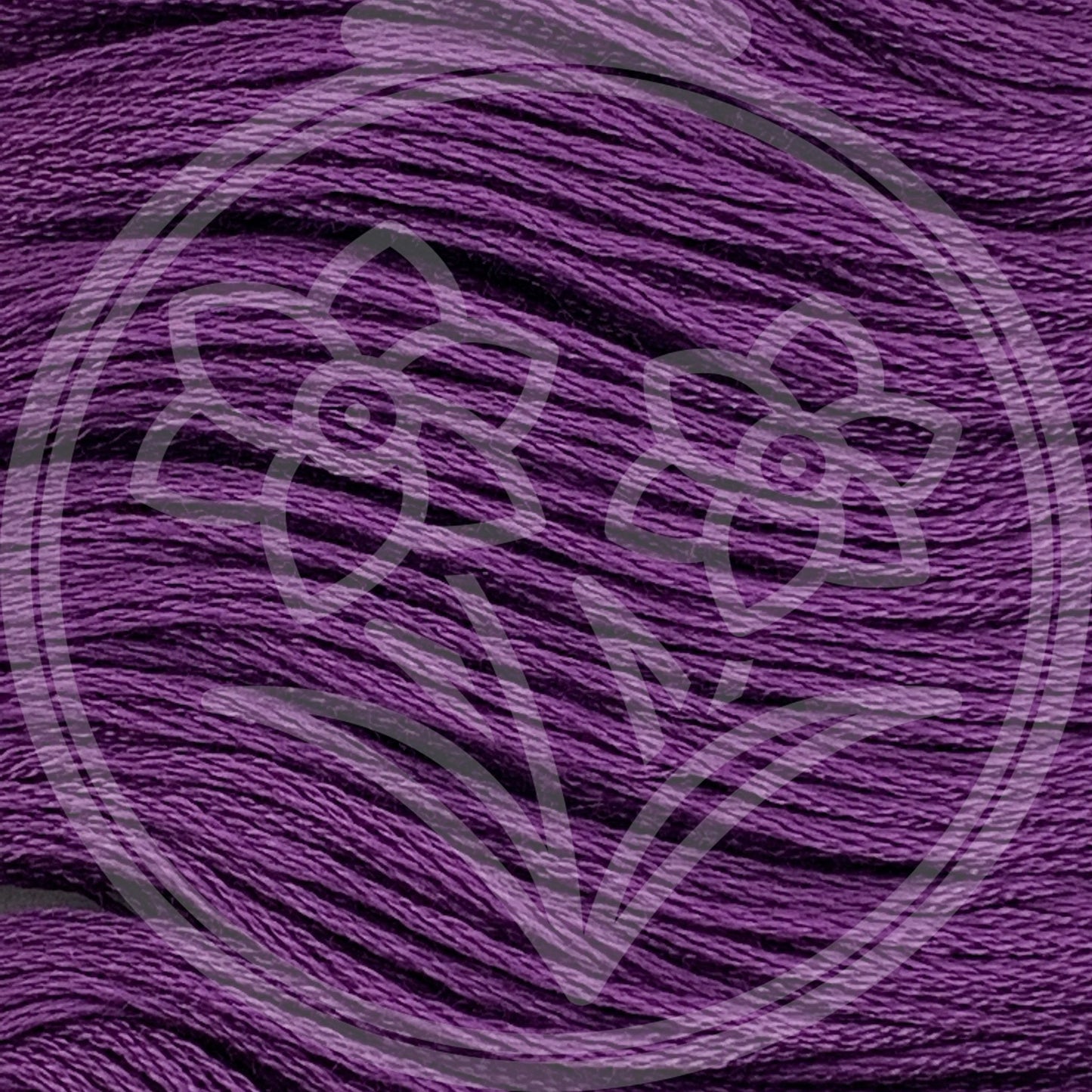 Closeup of multiple skeins, with a logo watermark