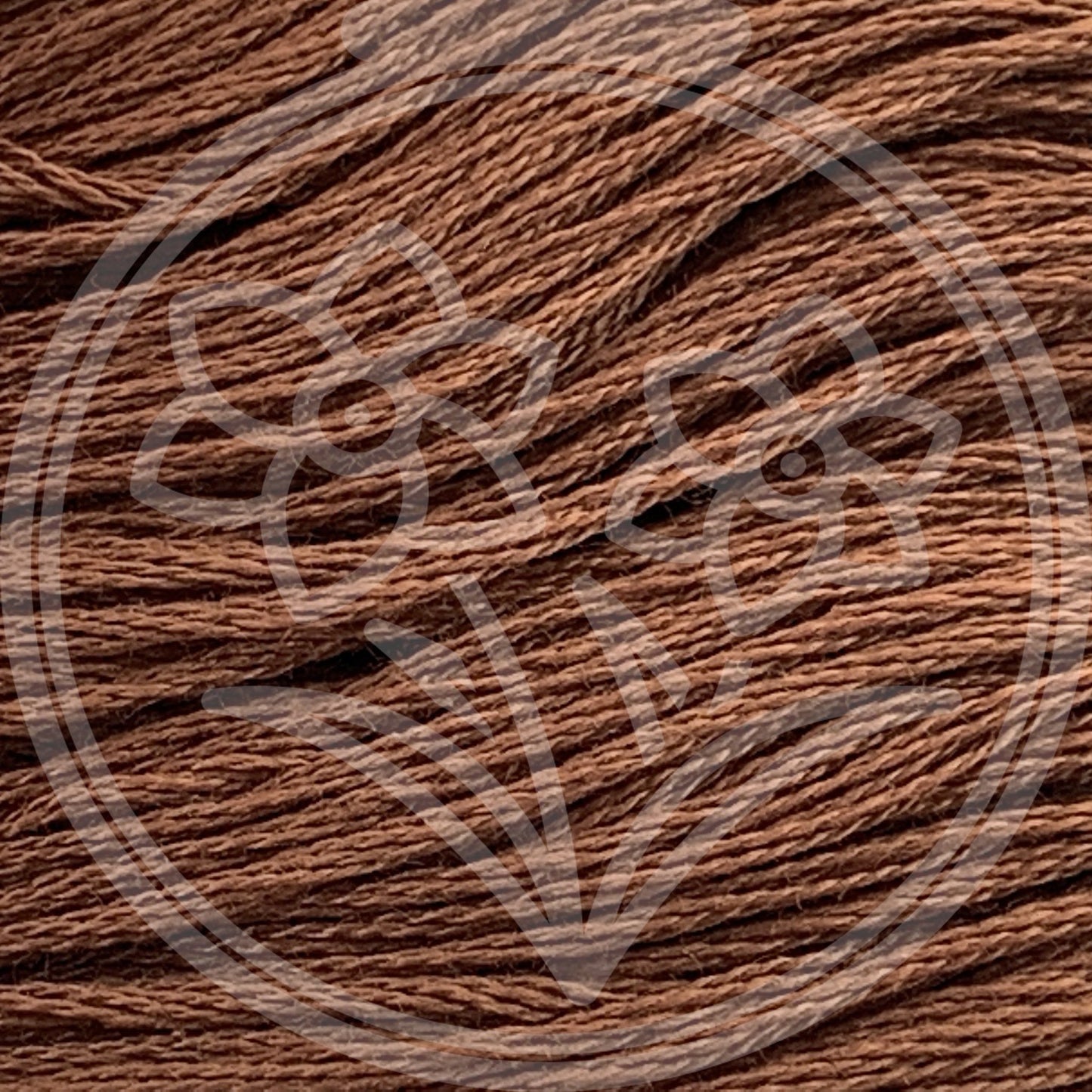 Closeup of multiple skeins, with a logo watermark