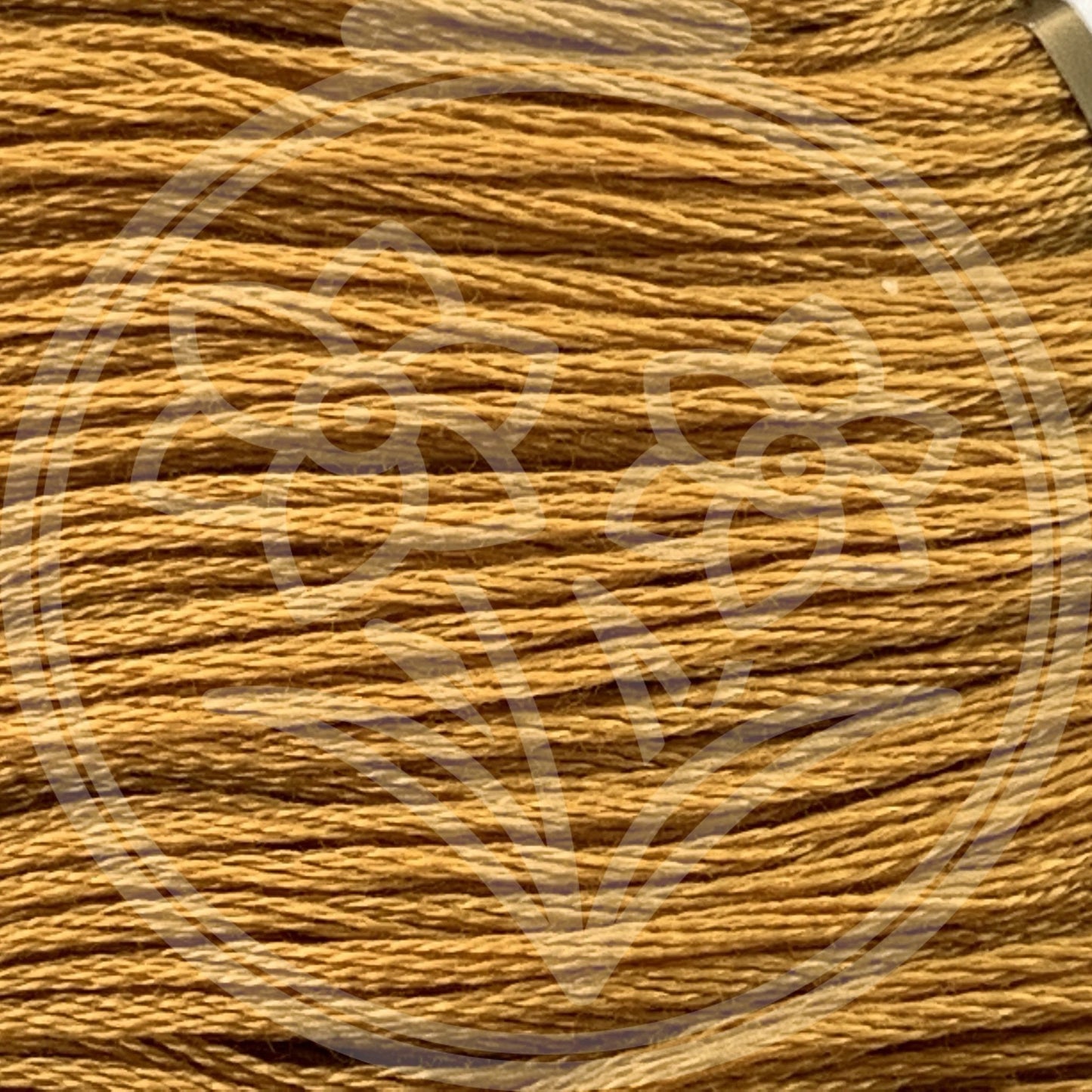 Closeup of multiple skeins, with a logo watermark