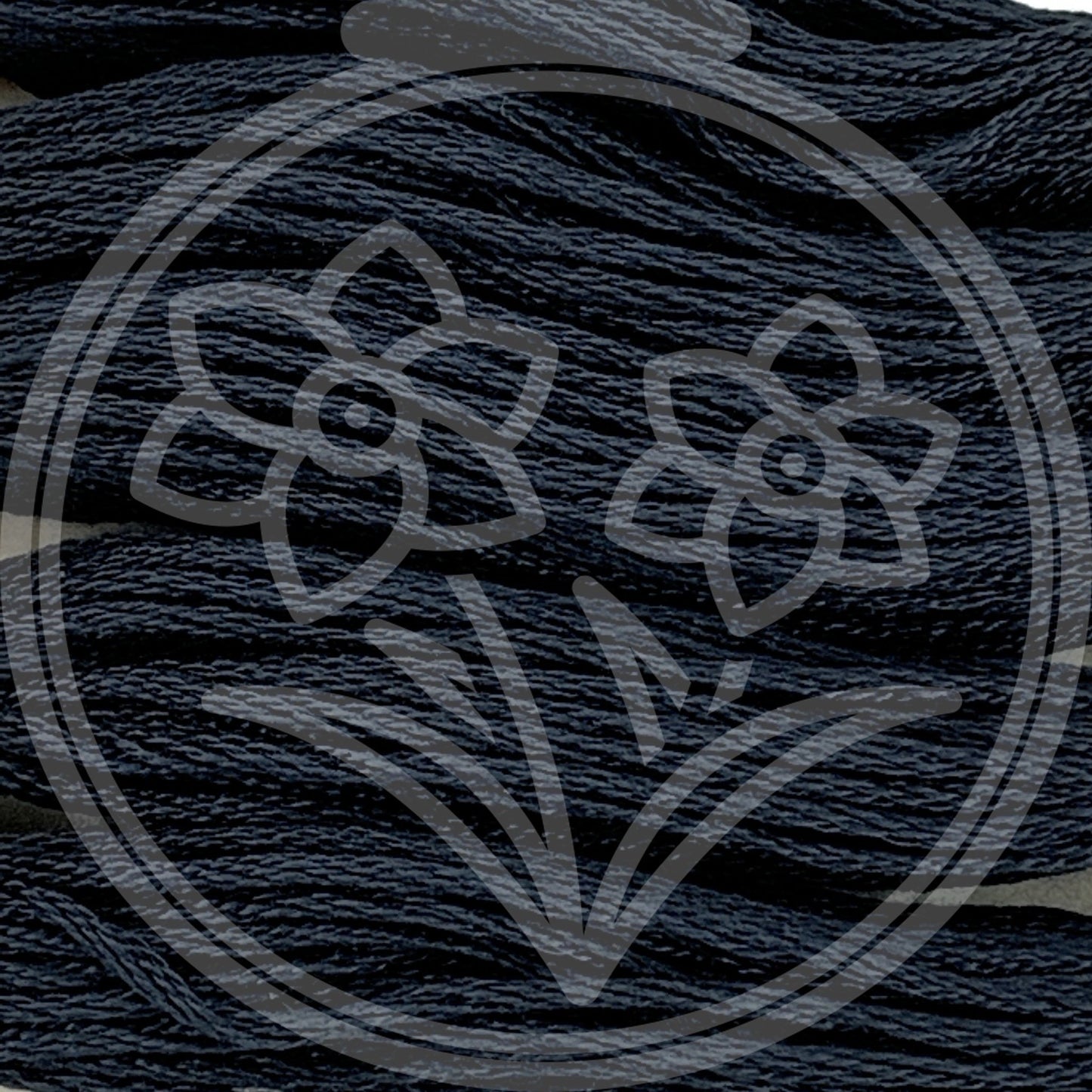 Closeup of multiple skeins, with a logo watermark