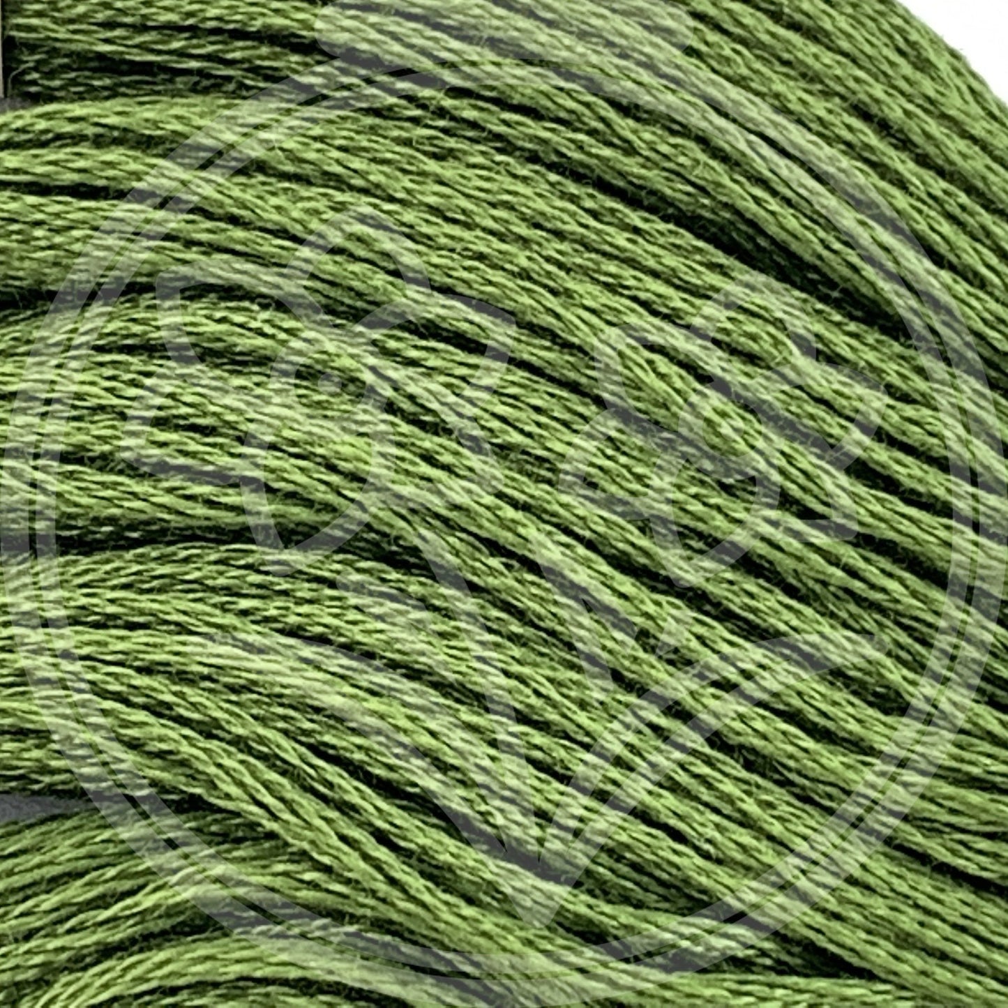 Closeup of multiple skeins, with a logo watermark