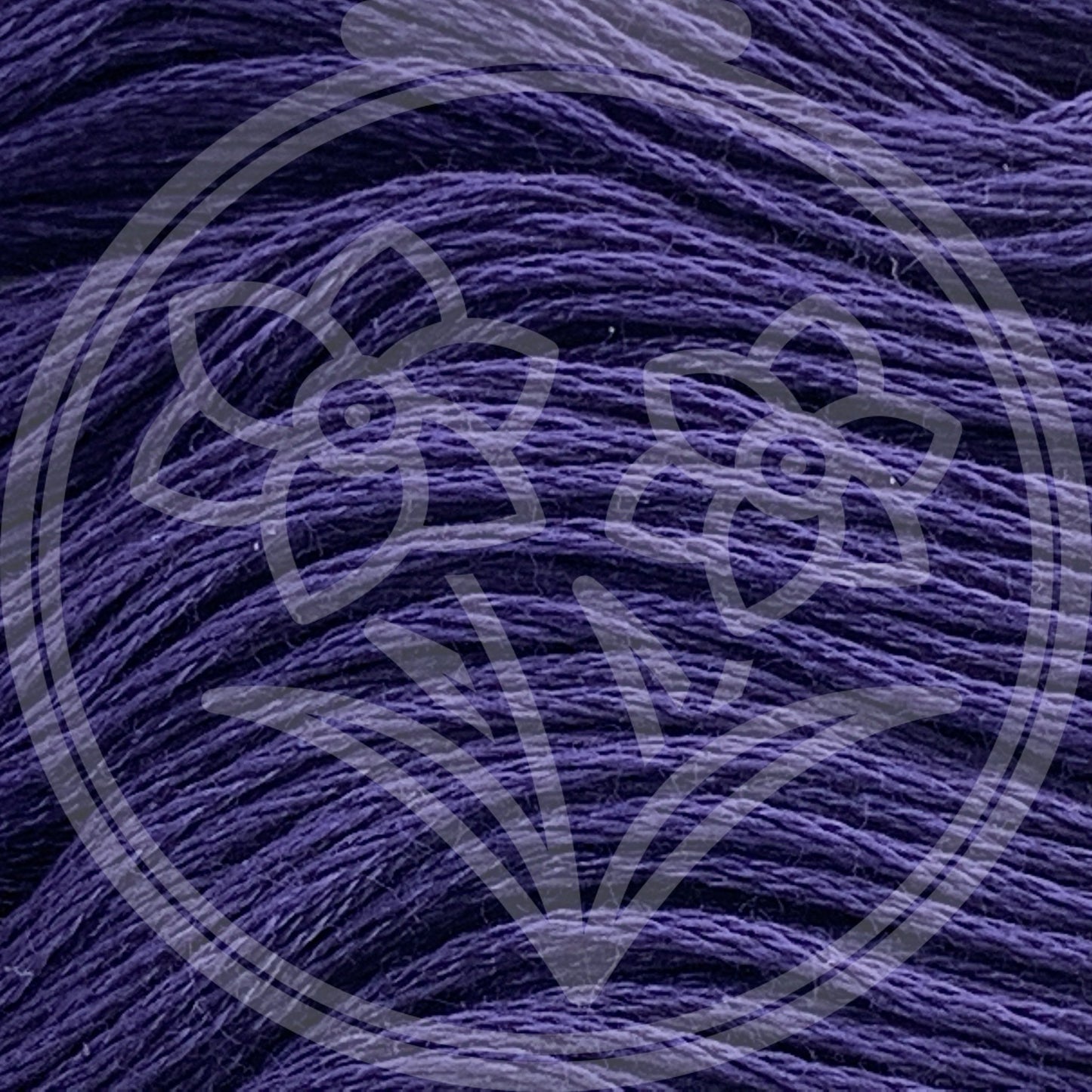 Closeup of multiple skeins, with a logo watermark
