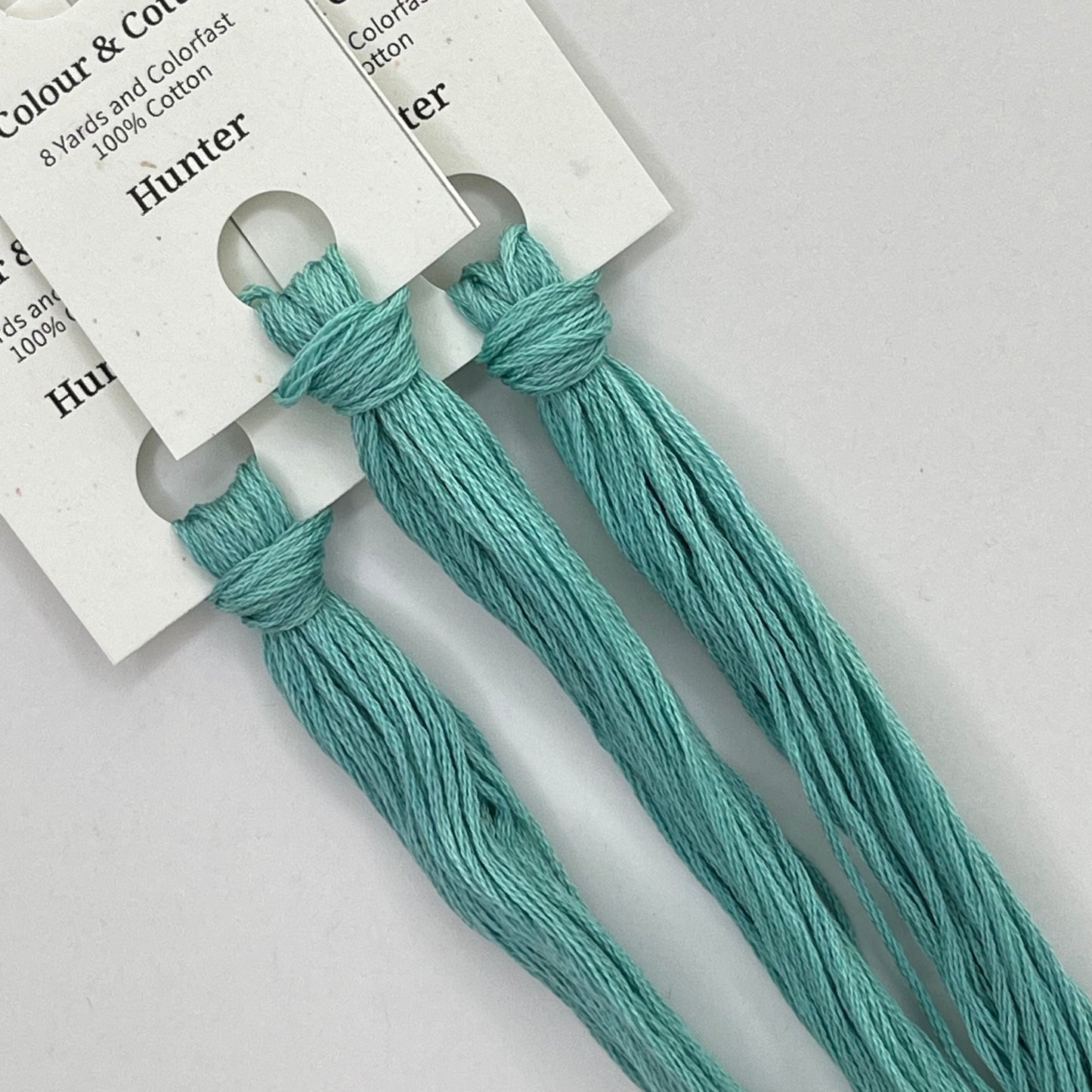 Colour and Cotton Hand Dyed Thread - Hunter