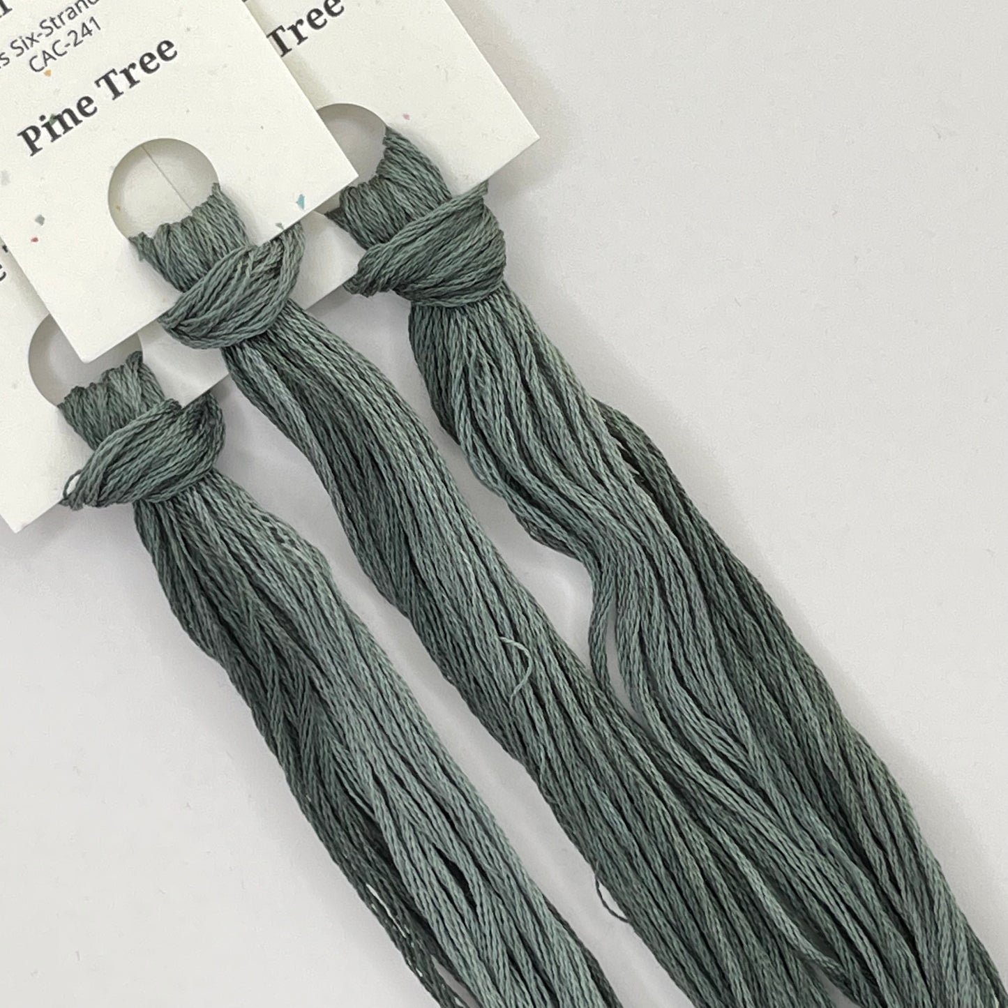 Colour and Cotton Hand Dyed Thread - Pine Tree