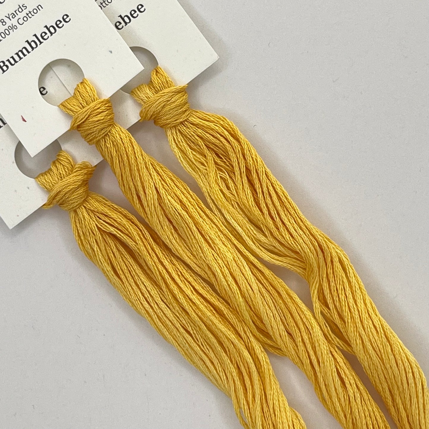 Colour and Cotton Hand Dyed Thread - Bumblebee