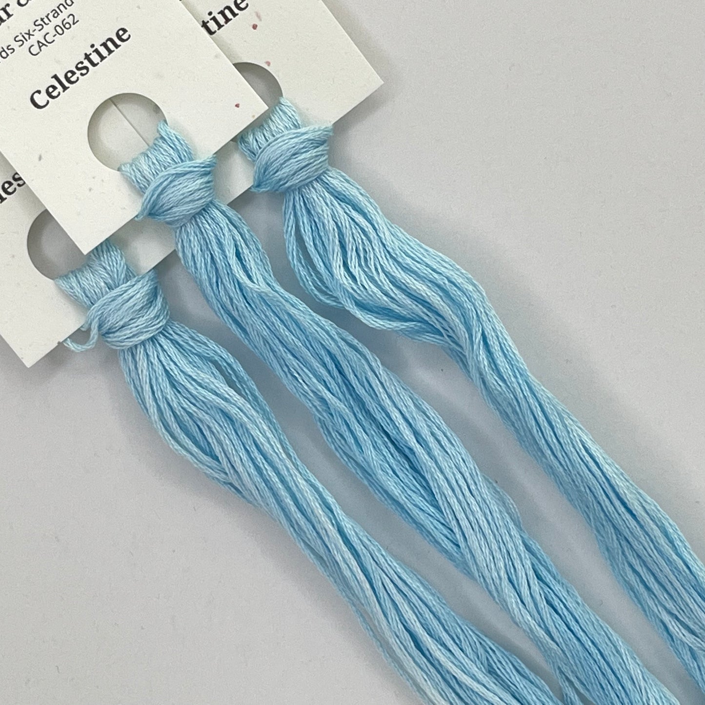 Colour and Cotton Hand Dyed Thread - Celestine