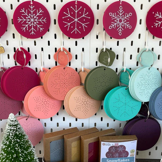 Snowflake Ornaments - singles or kits