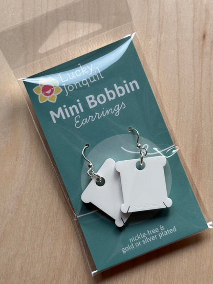 Mini Bobbin Earrings