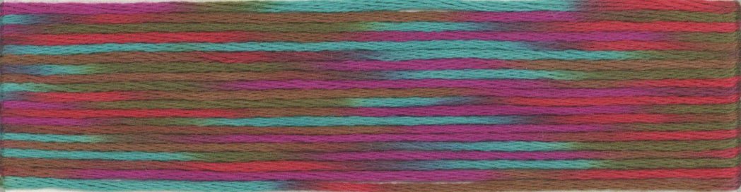 Cosmo Seasons Variegated 6 - strand Floss 9000 Series - Lucky Jonquil - Thread & Floss