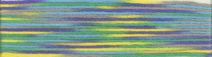Cosmo Seasons Variegated 6 - strand Floss 9000 Series - Lucky Jonquil - Thread & Floss