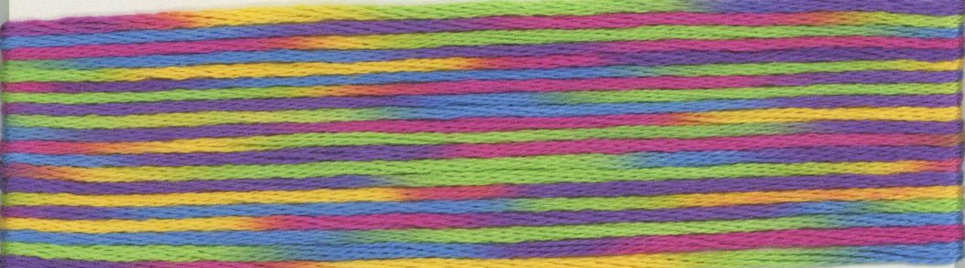 Cosmo Seasons Variegated 6 - strand Floss 9000 Series - Lucky Jonquil - Thread & Floss