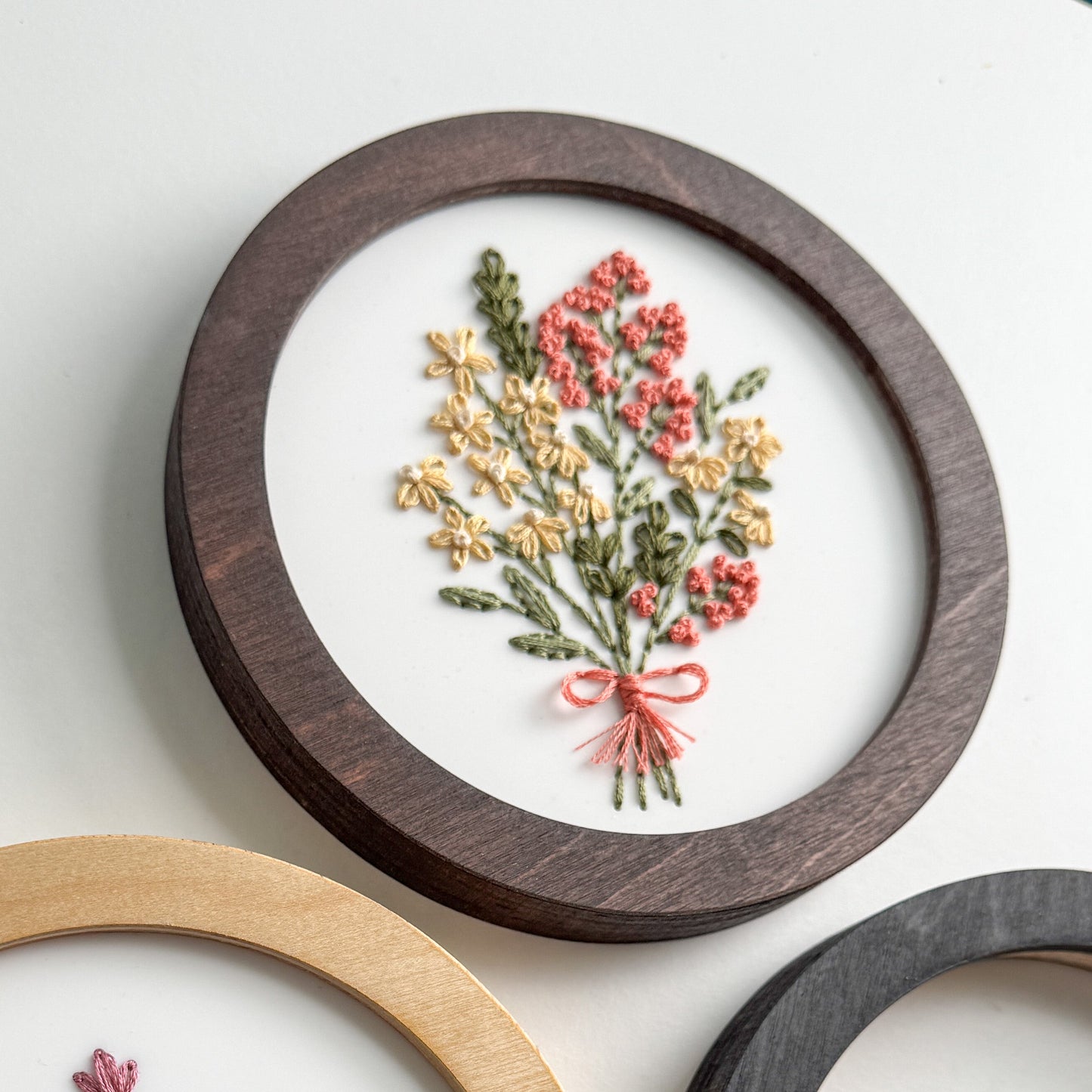 Frames for Lucky Jonquil Stitch Disks - Lucky Jonquil - Hoop Frames