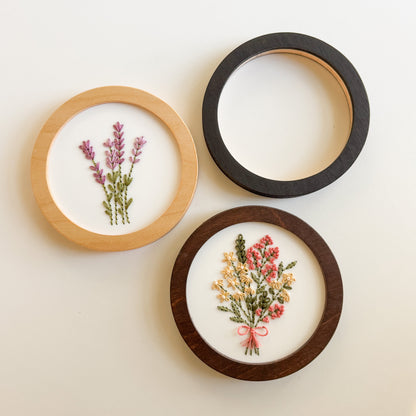 Frames for Lucky Jonquil Stitch Disks - Lucky Jonquil - Hoop Frames