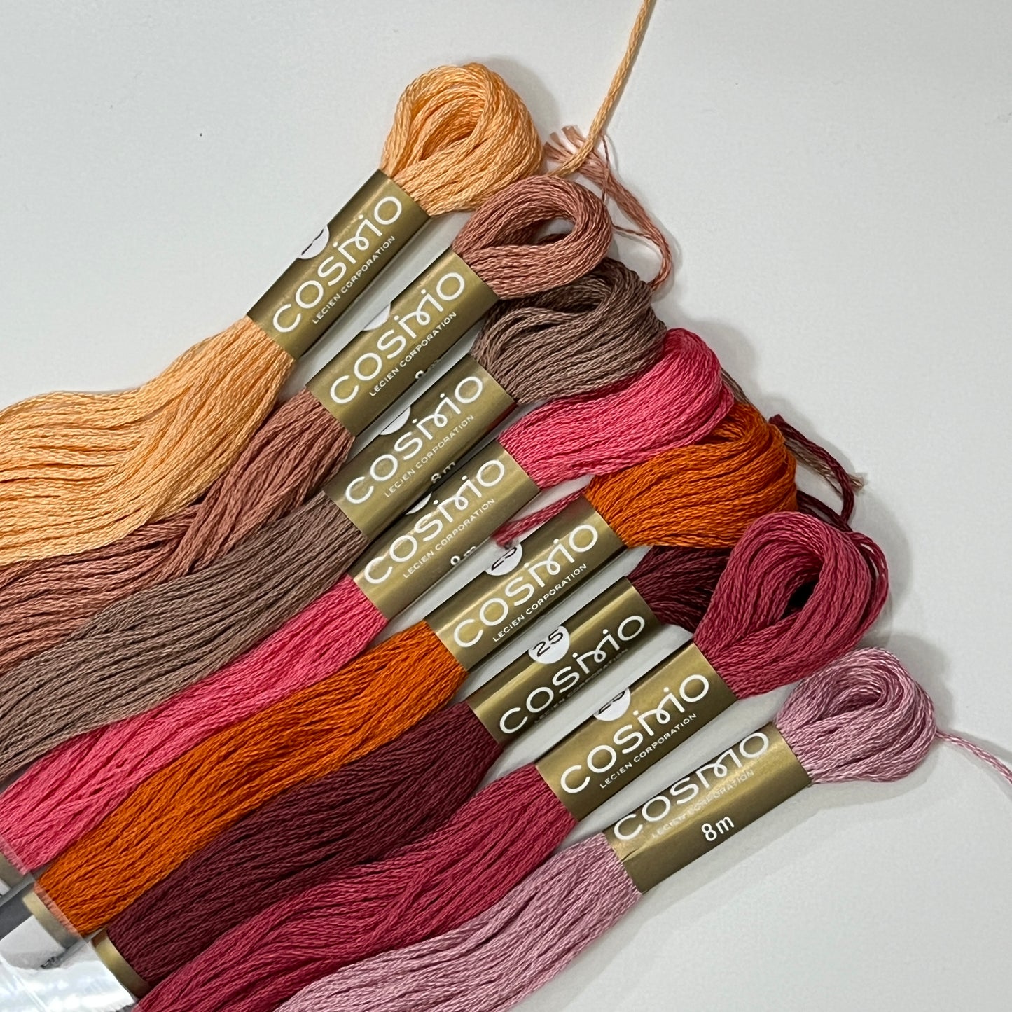 Color of the Year 2025 Palette: Candylicious in Cosmo - Lucky Jonquil - Thread & Floss