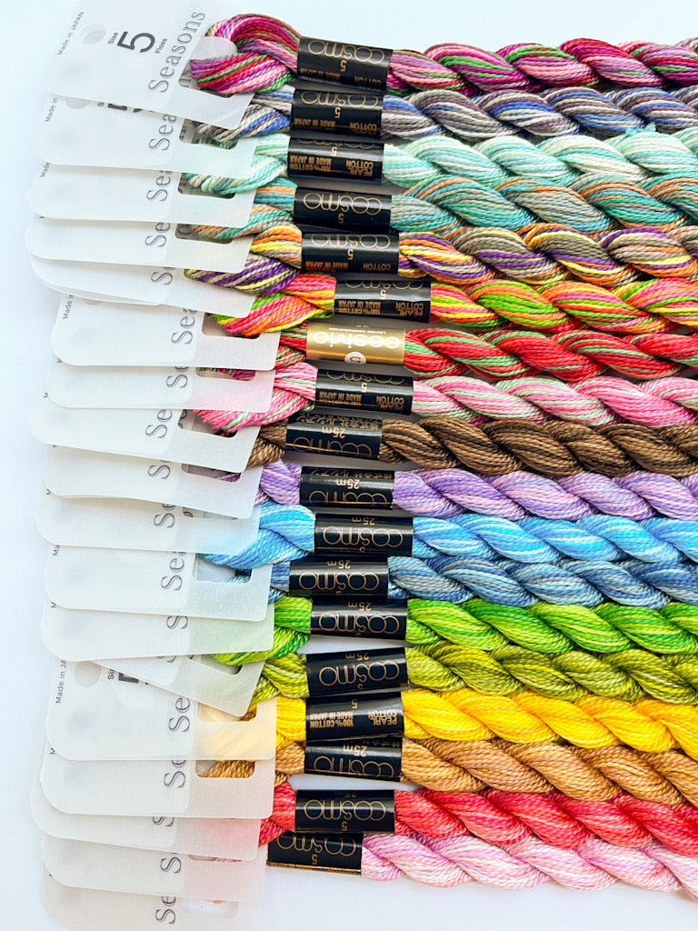 Cosmo Seasons Size 5 Perle Cotton