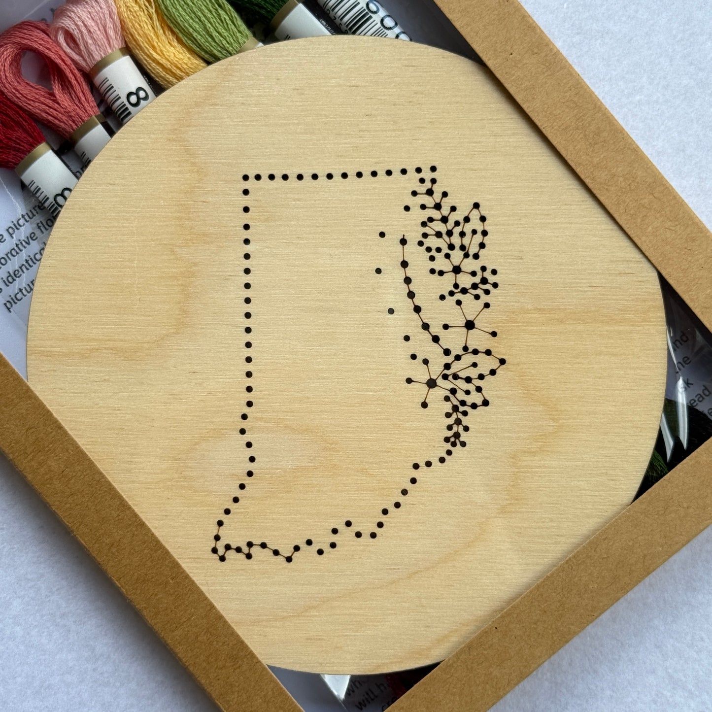 US States Embroidery Stitch Disk Kit