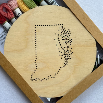 US States Embroidery Stitch Disk Kit