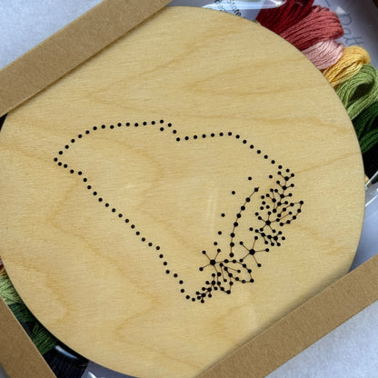 US States Embroidery Stitch Disk Kit