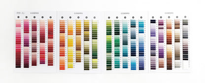 Cosmo 500 Color Chart Card