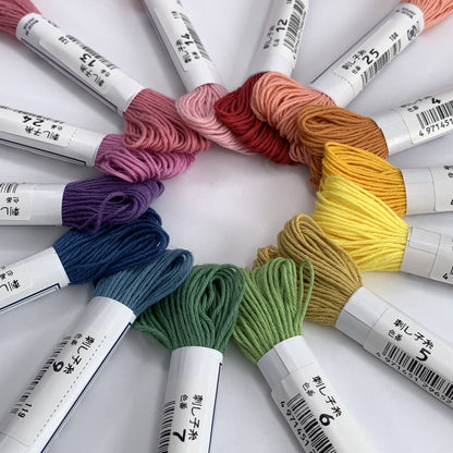 Olympus Japanese Sashiko Thread, Lemon #29