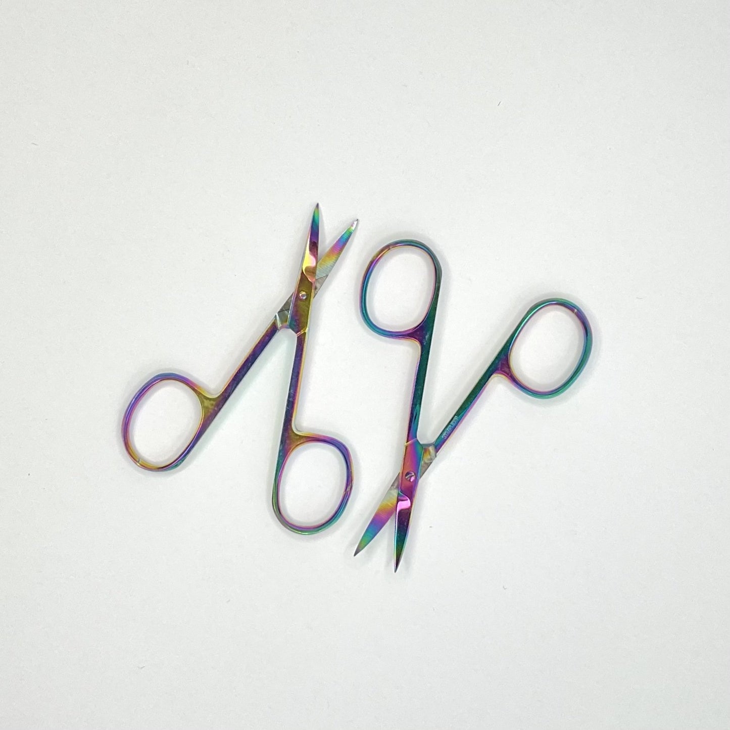 Curved Tip Rainbow Scissors, 3.5"