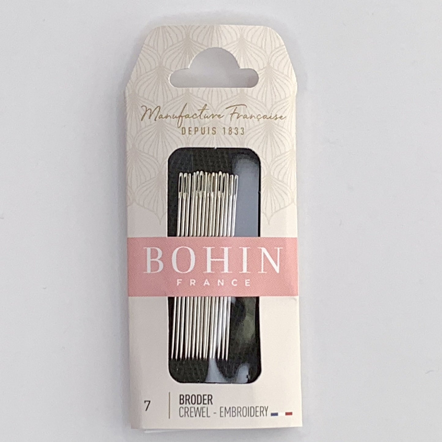 Bohin Crewel Embroidery Needles, Size 7