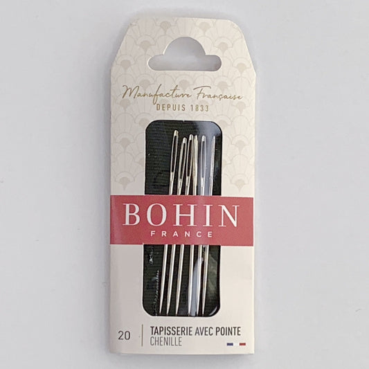 Bohin Chenille Needles - Sharp Tip and Large Eye