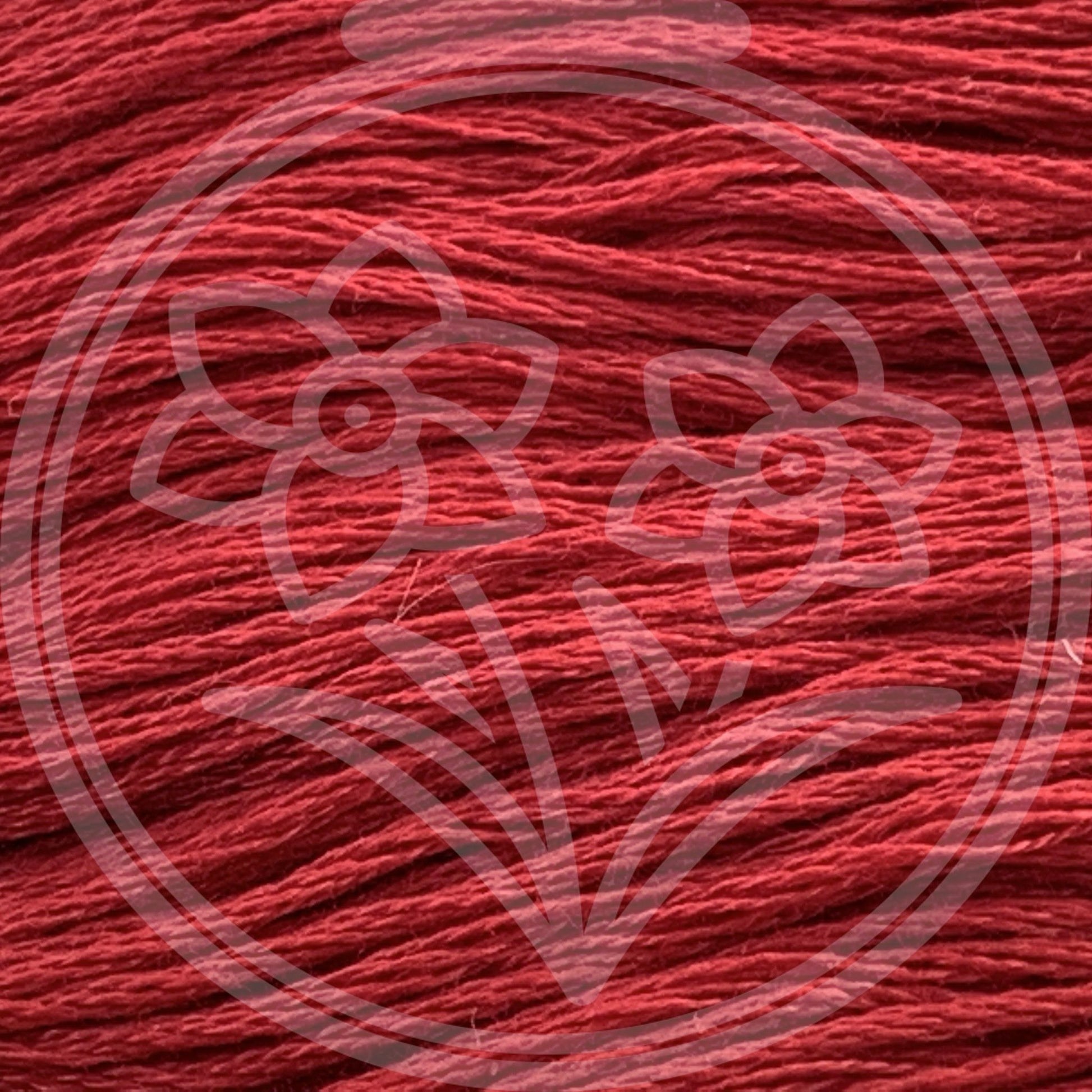Closeup of multiple skeins, with a logo watermark