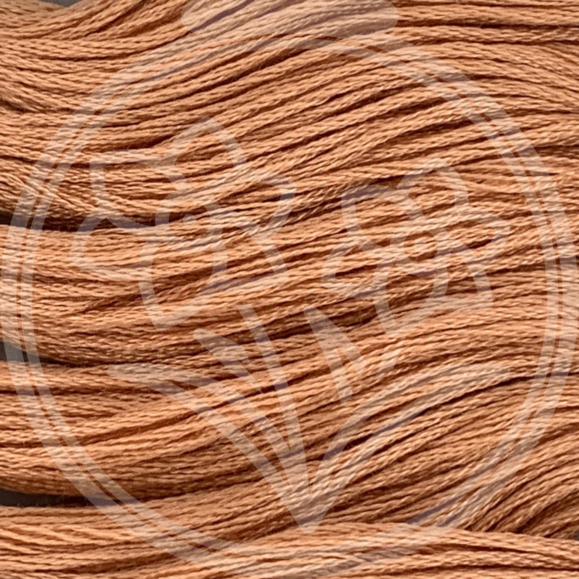 Closeup of multiple skeins, with a logo watermark