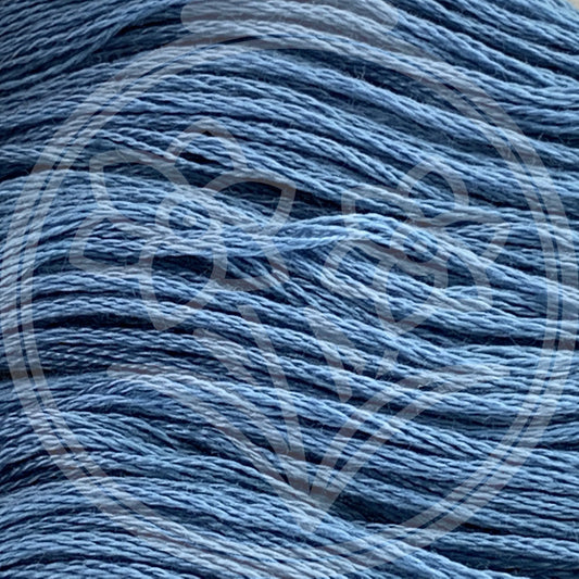 Closeup of multiple skeins, with a logo watermark