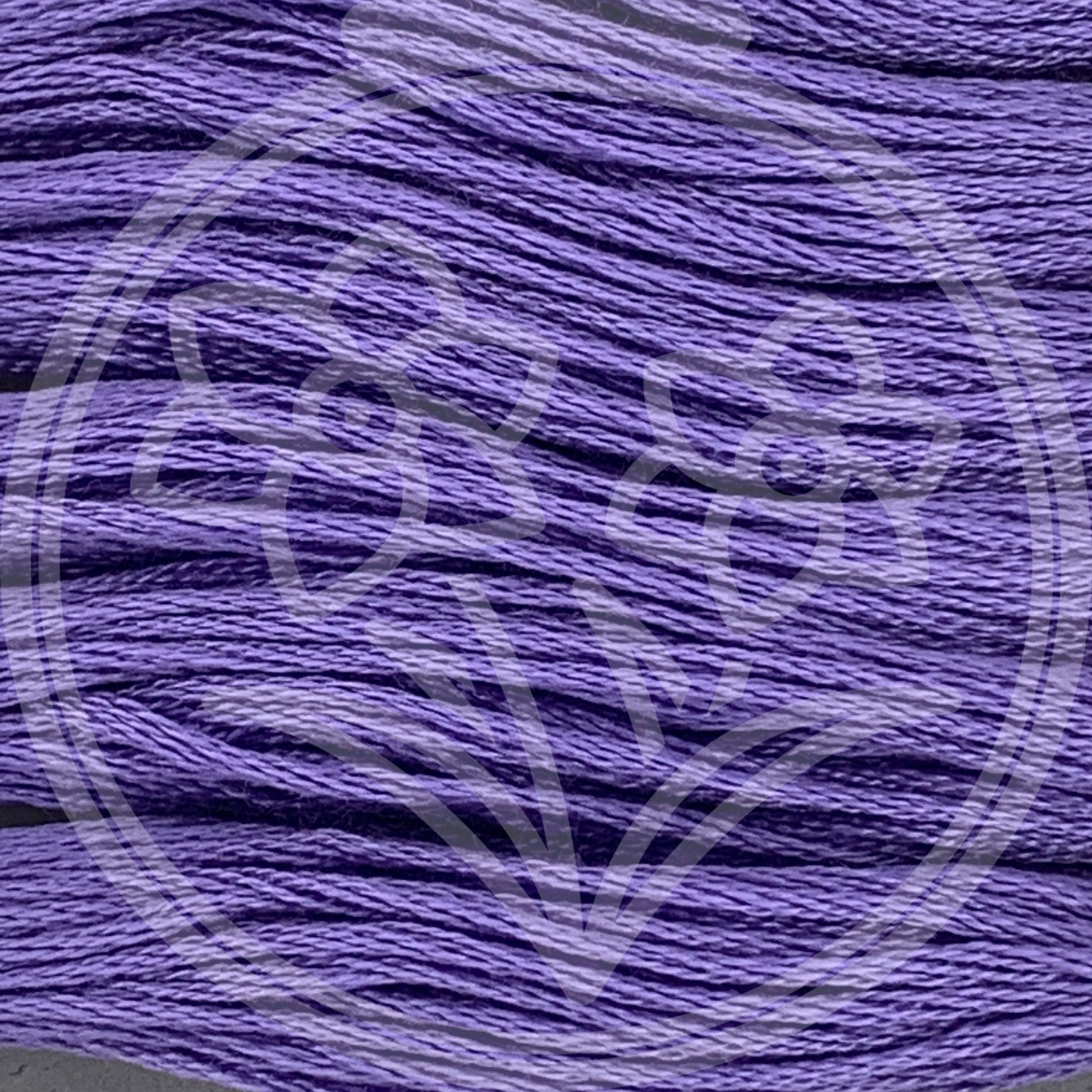 Closeup of multiple skeins, with a logo watermark