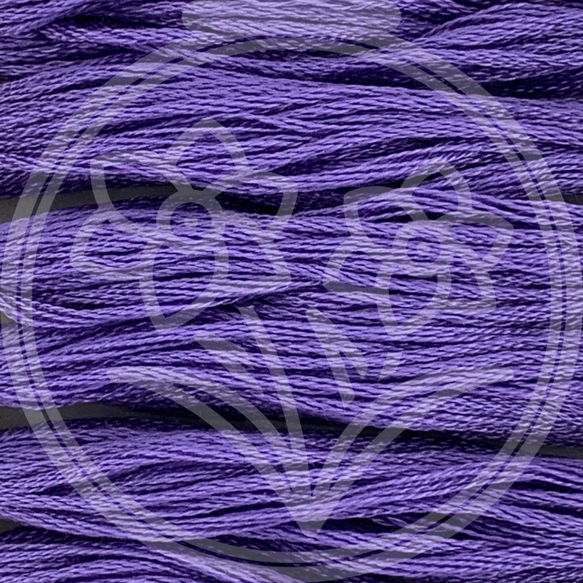 Closeup of multiple skeins, with a logo watermark