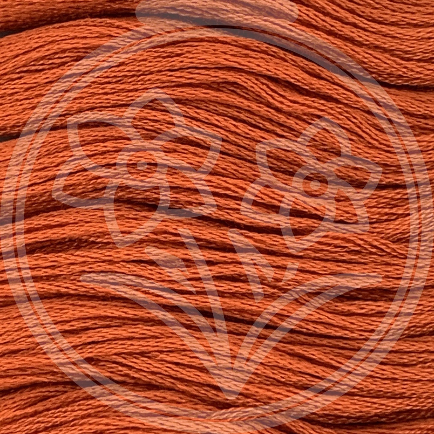 Closeup of multiple skeins, with a logo watermark