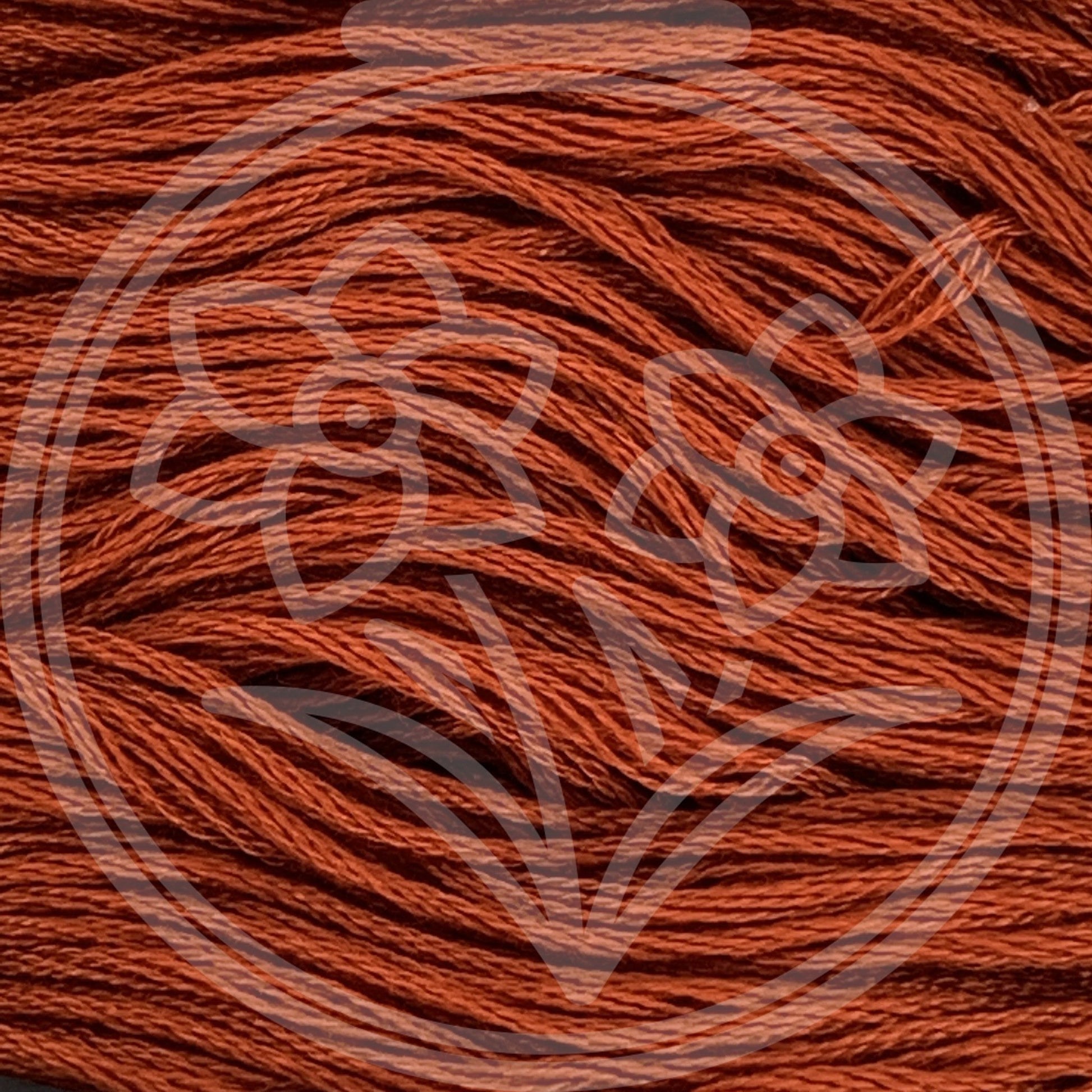Closeup of multiple skeins, with a logo watermark