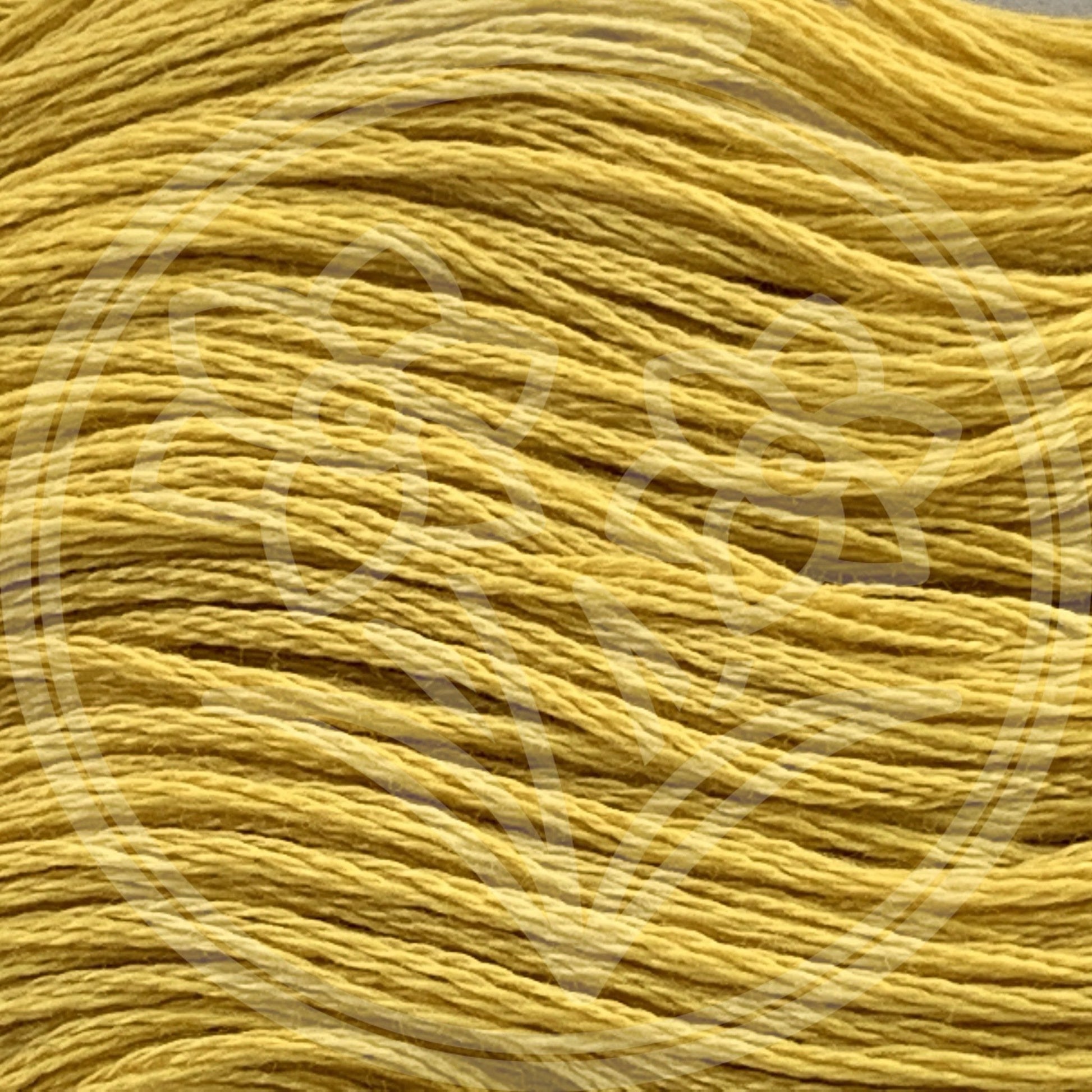 Closeup of multiple skeins, with a logo watermark