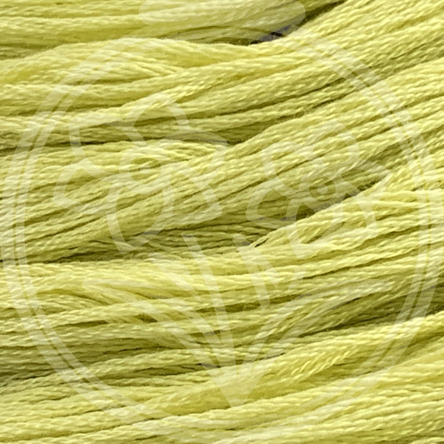 Closeup of multiple skeins, with a logo watermark