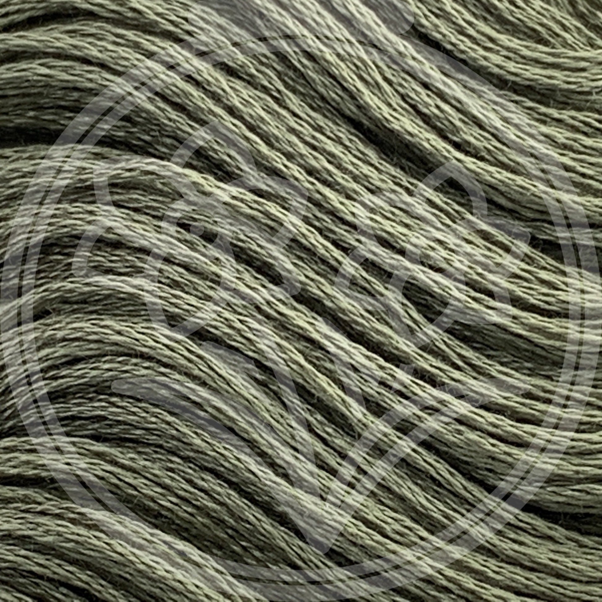 Closeup of multiple skeins, with a logo watermark