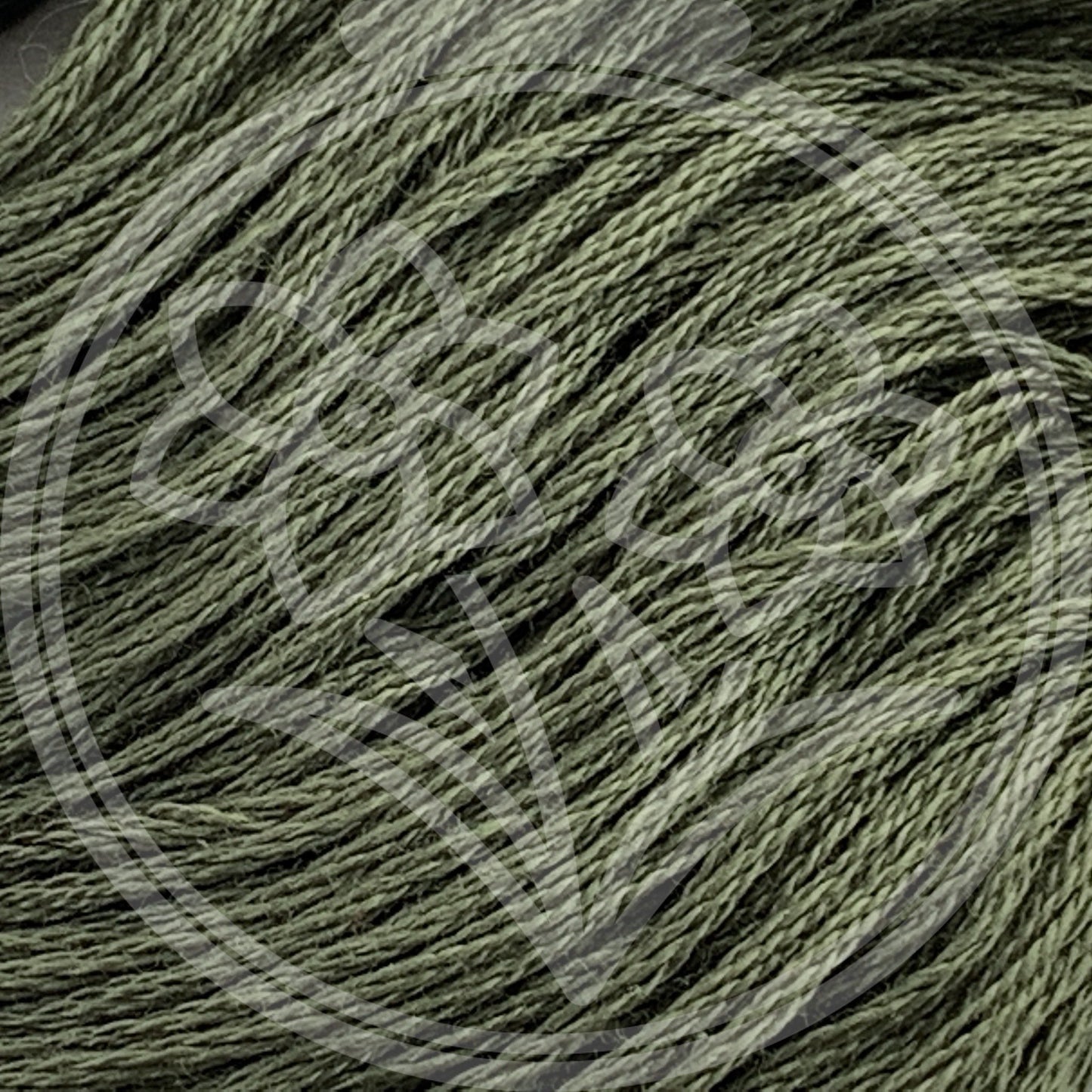 Closeup of multiple skeins, with a logo watermark