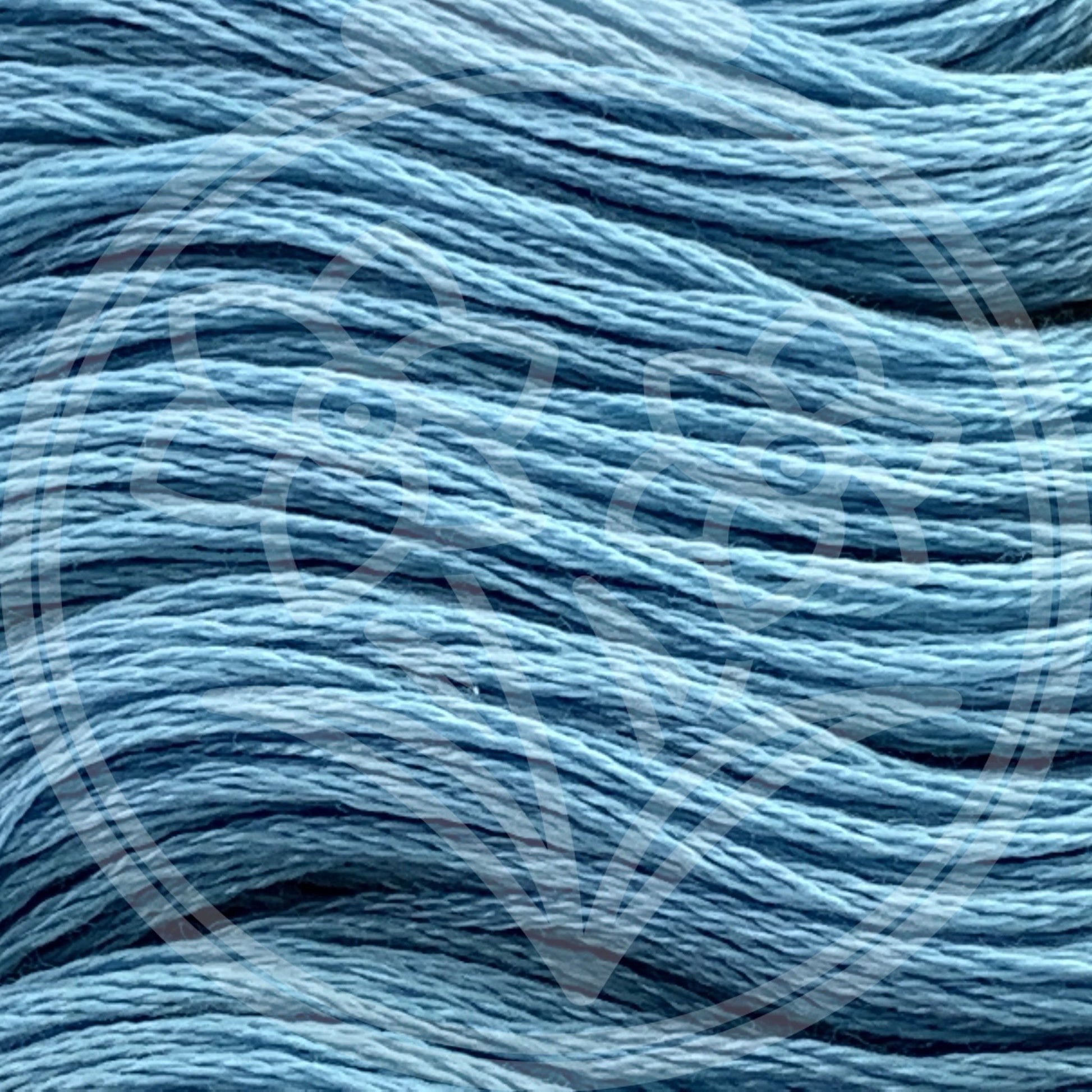 Closeup of multiple skeins, with a logo watermark