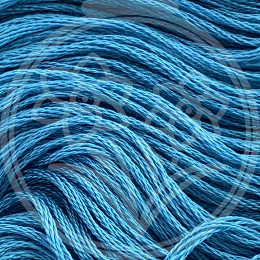 Closeup of multiple skeins, with a logo watermark